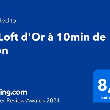 Le Loft D'Or A 10Min De Lyon Leilighet Champagne-au-Mont-d'Or Eksteriør bilde